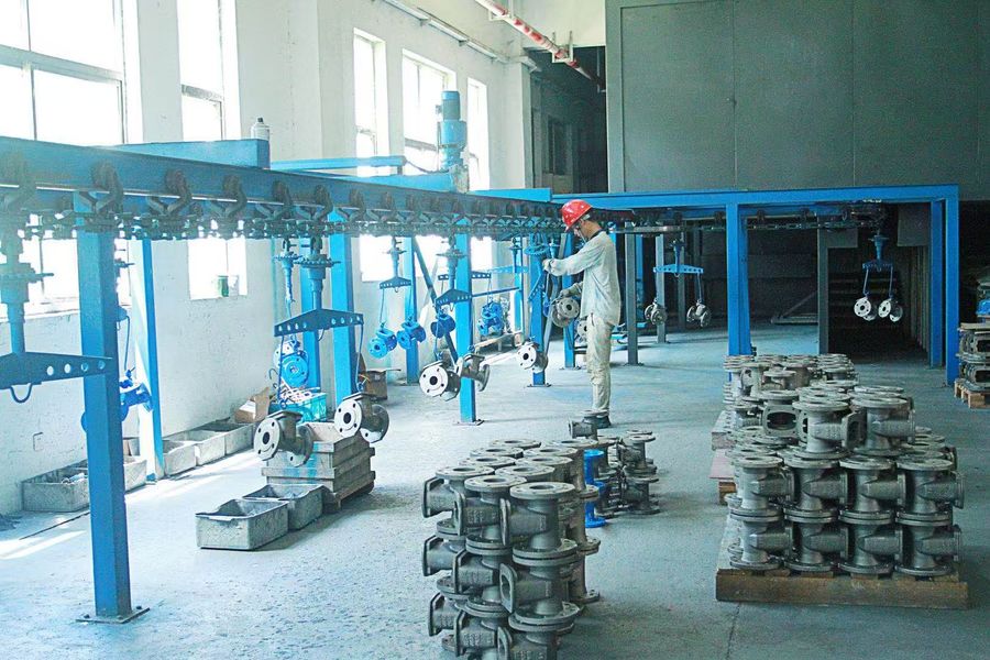 SuZhou YouWei Fluid Technology CO., LTD linea di produzione del produttore