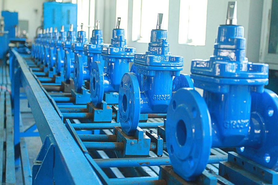 SuZhou YouWei Fluid Technology CO., LTD linea di produzione del produttore