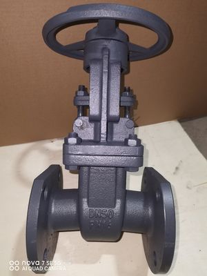150-300 PSI Pressure Rating Cast Iron Gate Valve with API 598 Testing Standard and ≤120℃ Operating Temperature